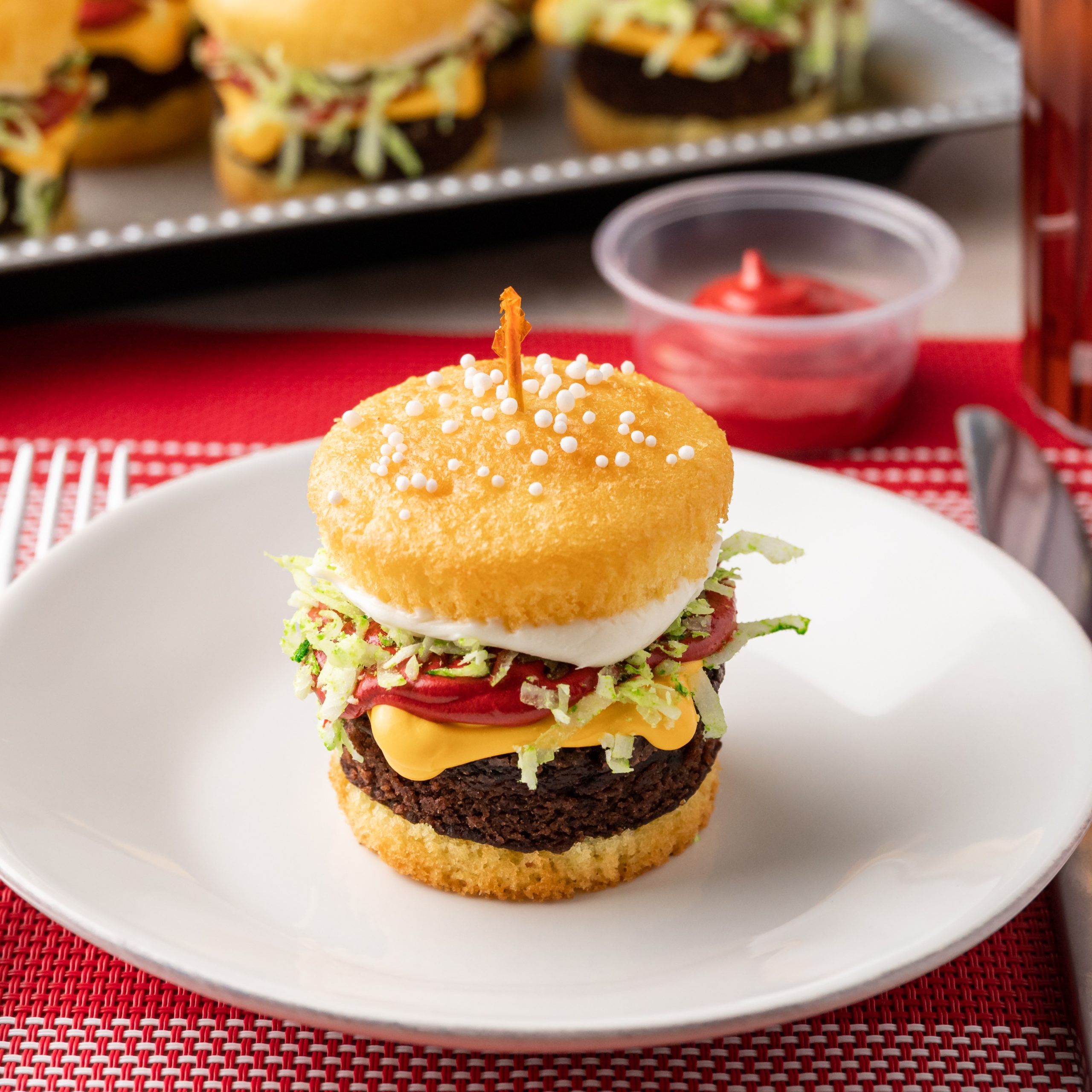 Cheeseburger Cupcakes