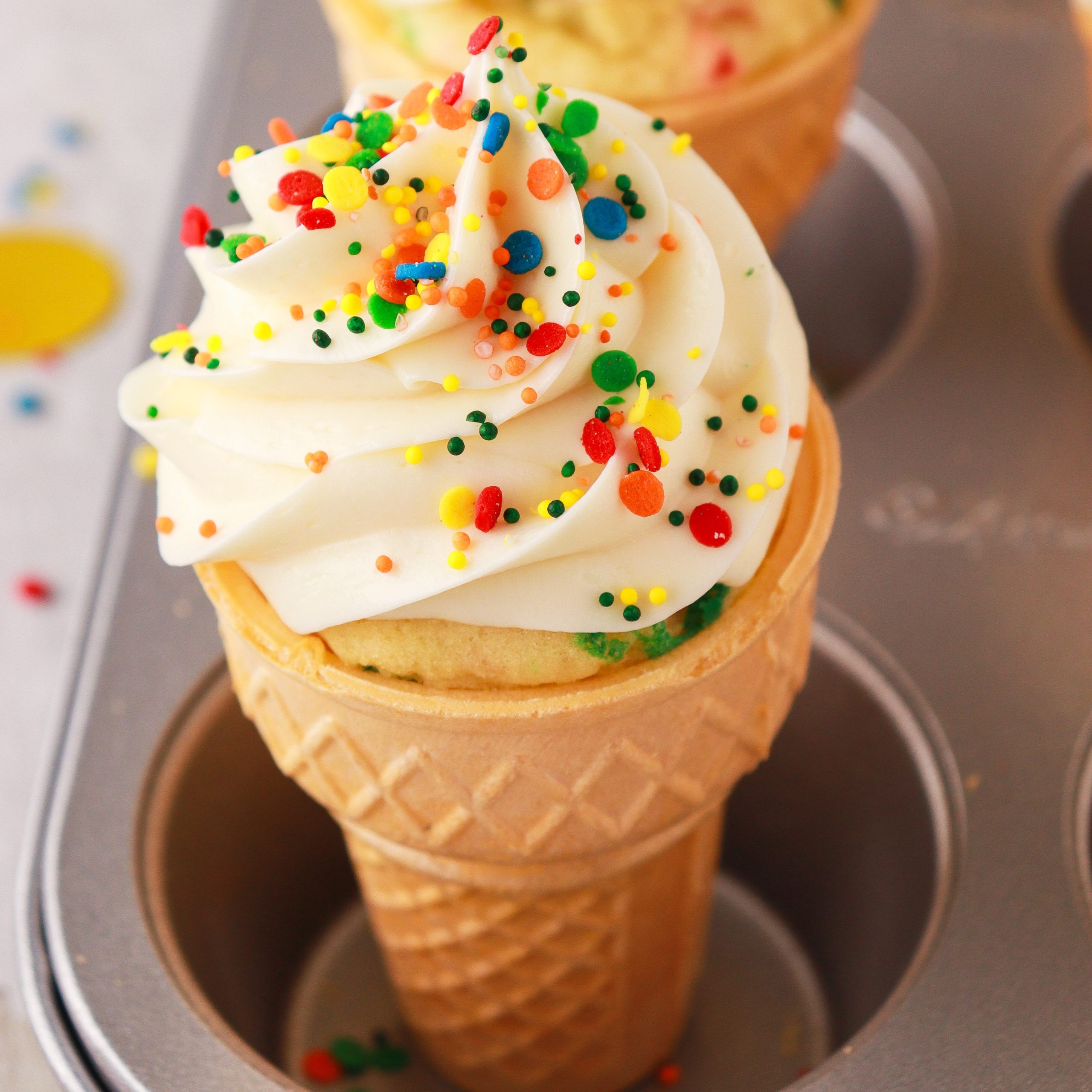 Gluten Free Cupcake Cones Recipe