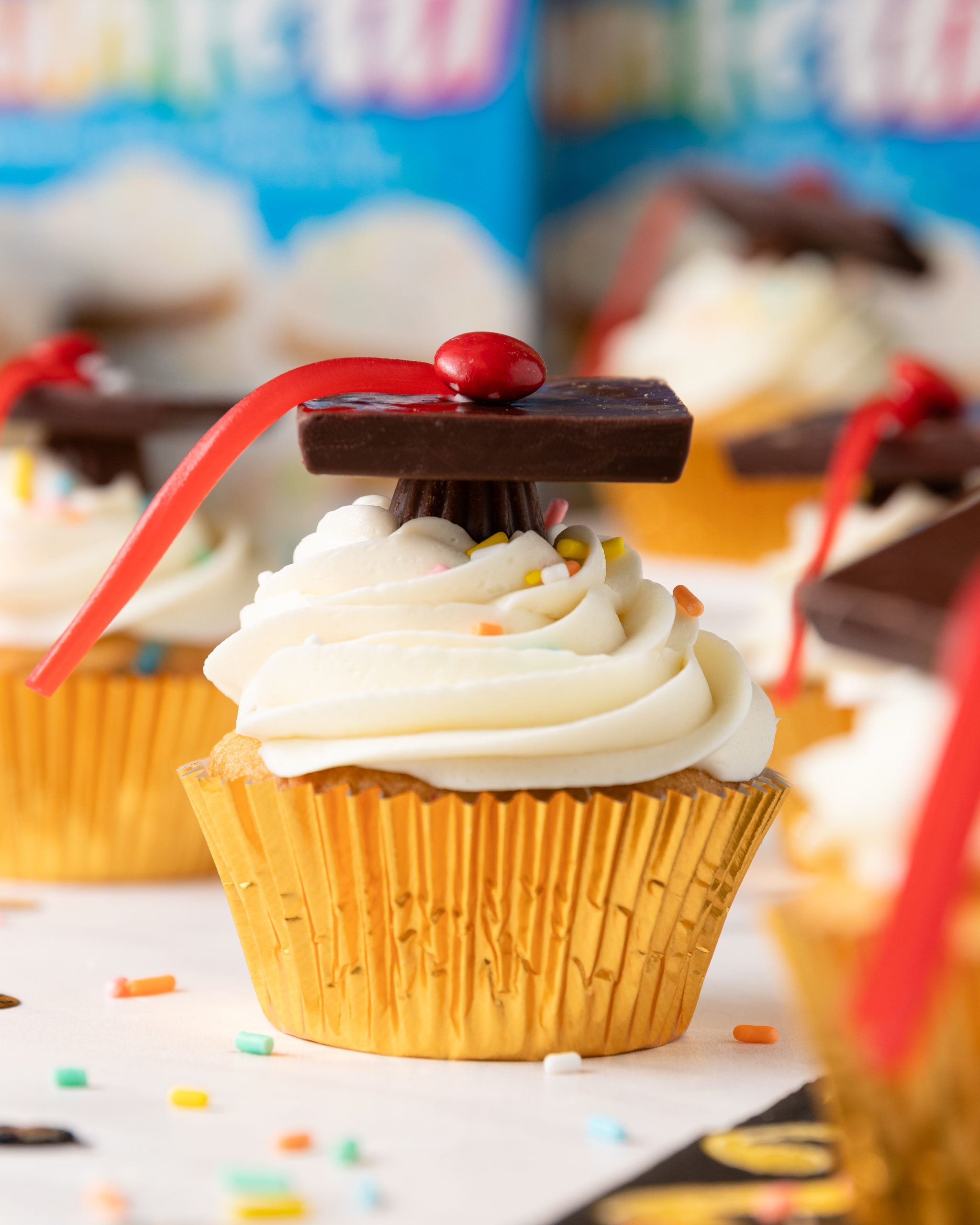 Graduation Hat Cupcakes Recipe