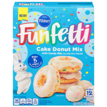 Funfetti® Cake Donut Mix with Candy Bits thumbnail