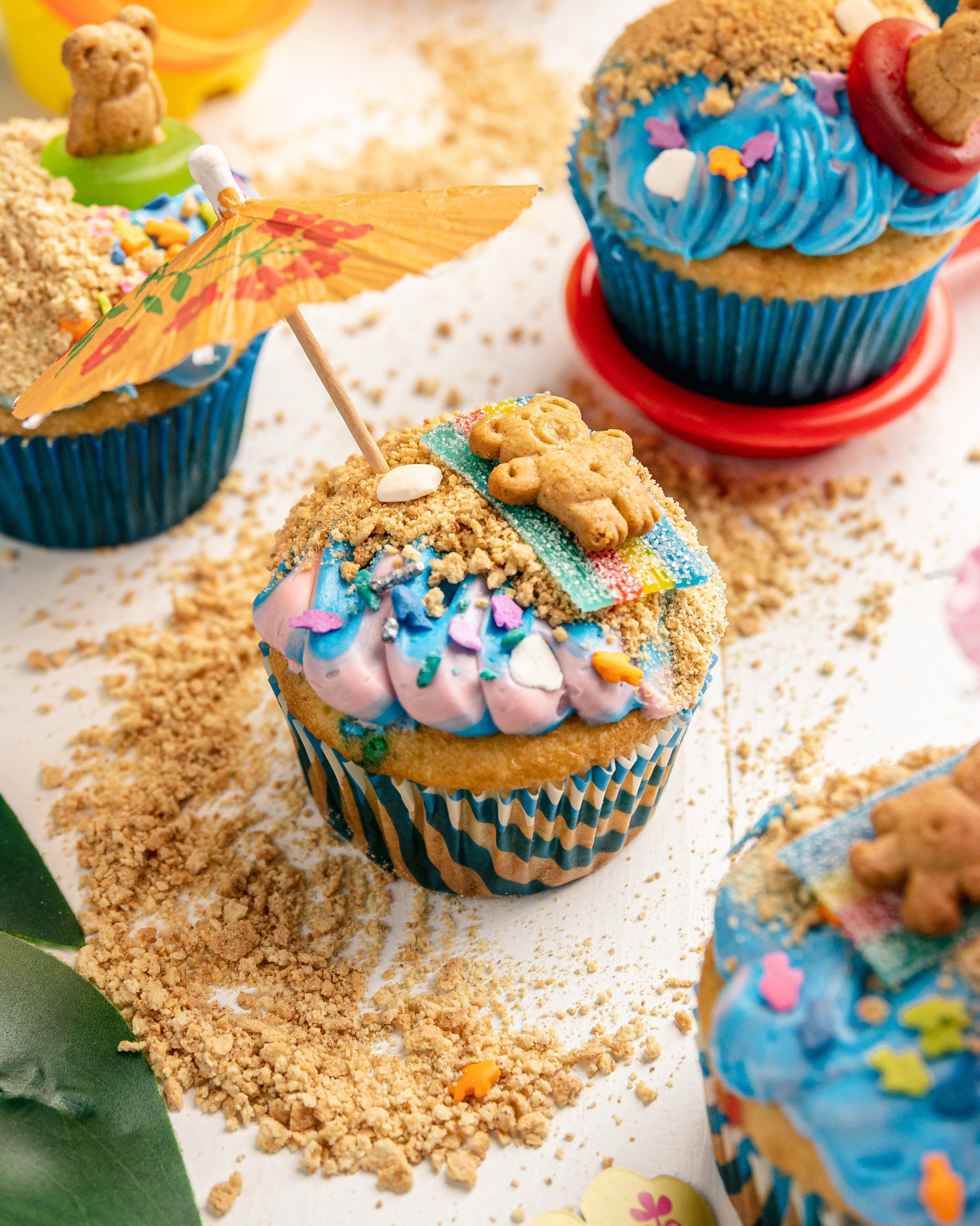 Beach Day Cupcakes Recipe