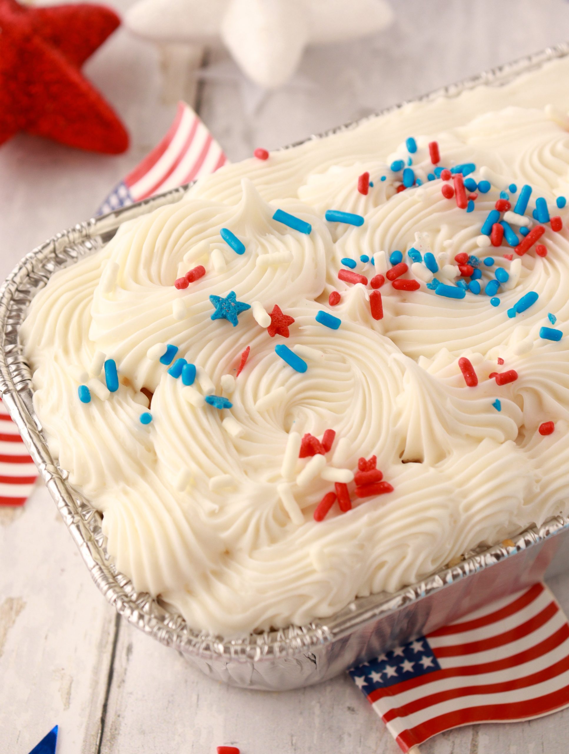 Funfetti® Mini Patriotic Cakes Recipe