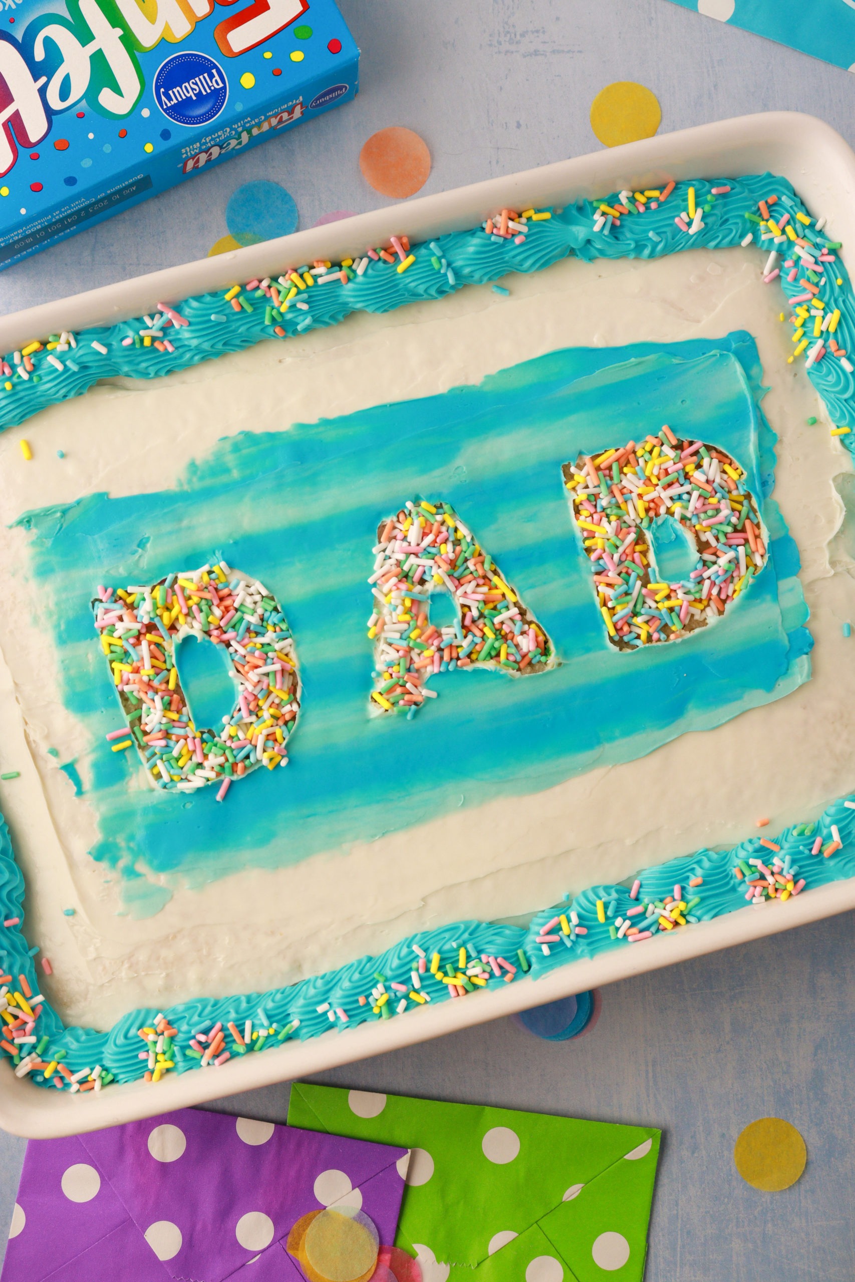 Funfetti® Father's Day Cake Recipe