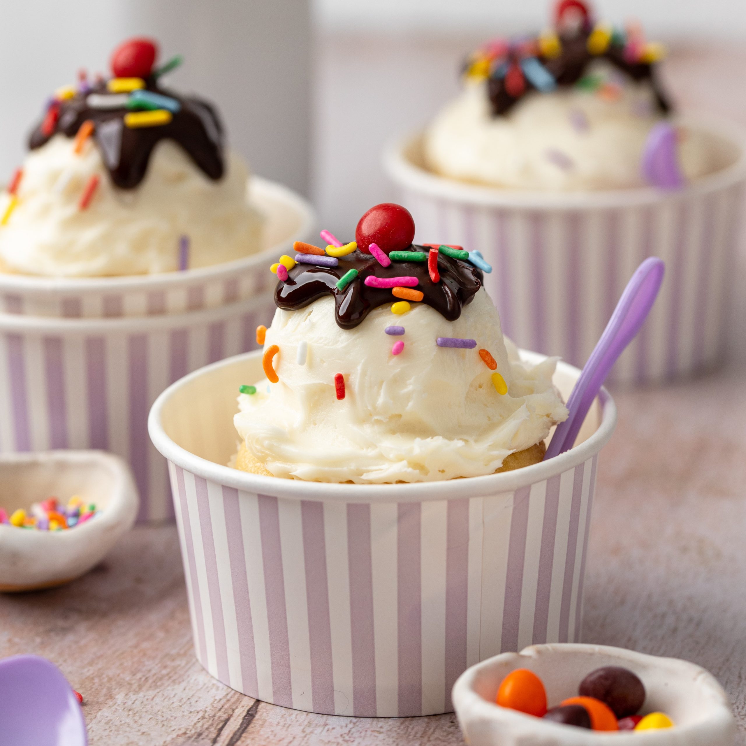 Ice Cream Sundae Cupcakes Recipe