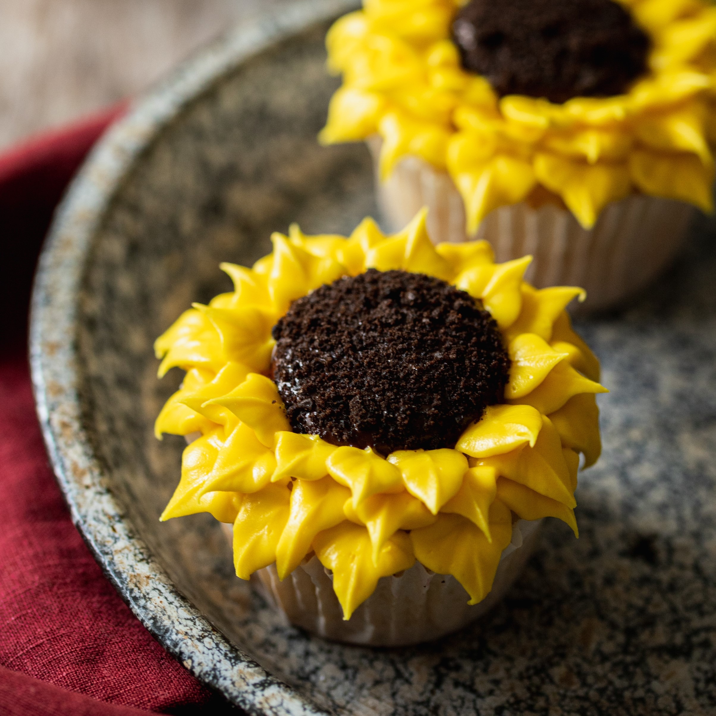 Sunflower Cupcakes Recipe