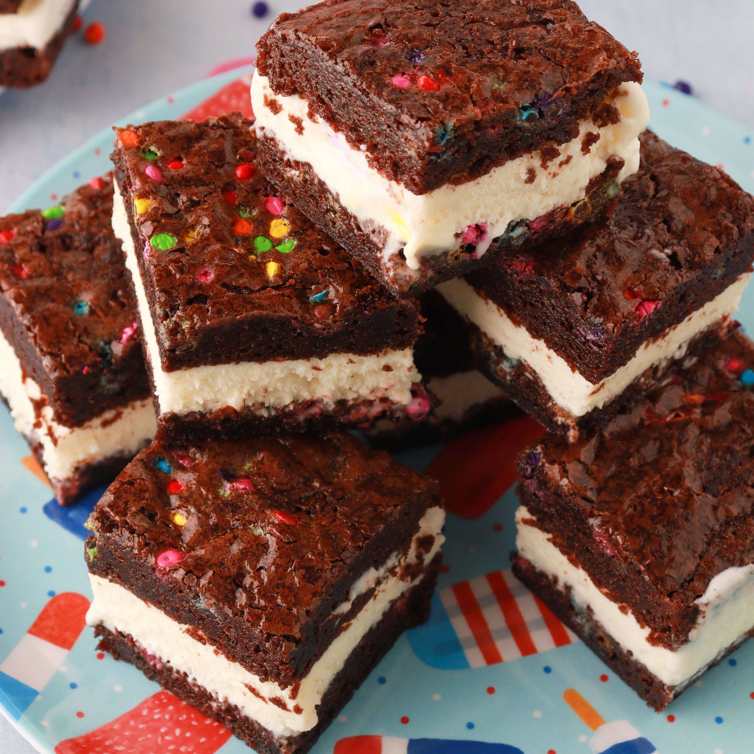 Funfetti® Brownie Ice Cream Sandwiches Recipe