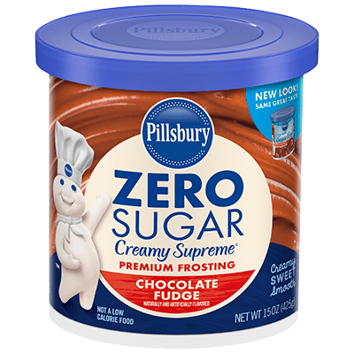 Pillsbury™ Zero Sugar Chocolate Fudge Frosting