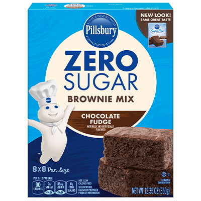 Pillsbury™ Zero Sugar Chocolate Fudge Brownie Mix