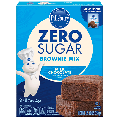 Pillsbury™ Zero Sugar Milk Chocolate Brownie Mix