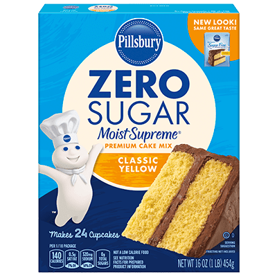 Zero Sugar Classic Yellow Cake Mix