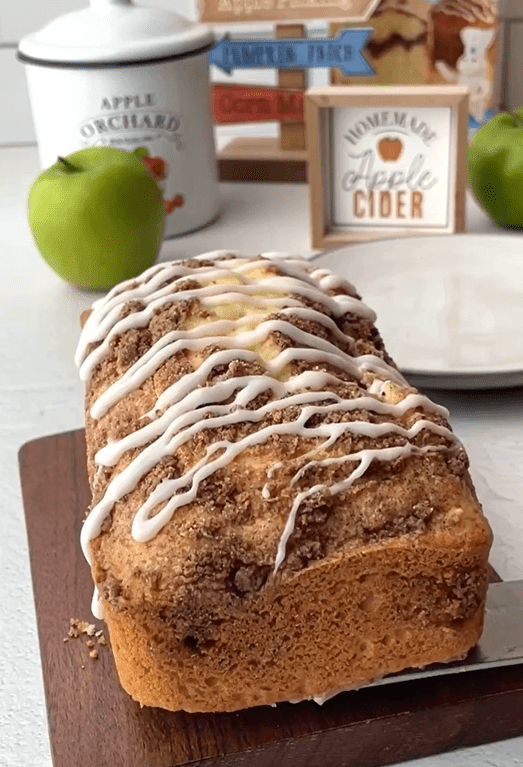 Apple Cinnamon Swirl Loaf Recipe