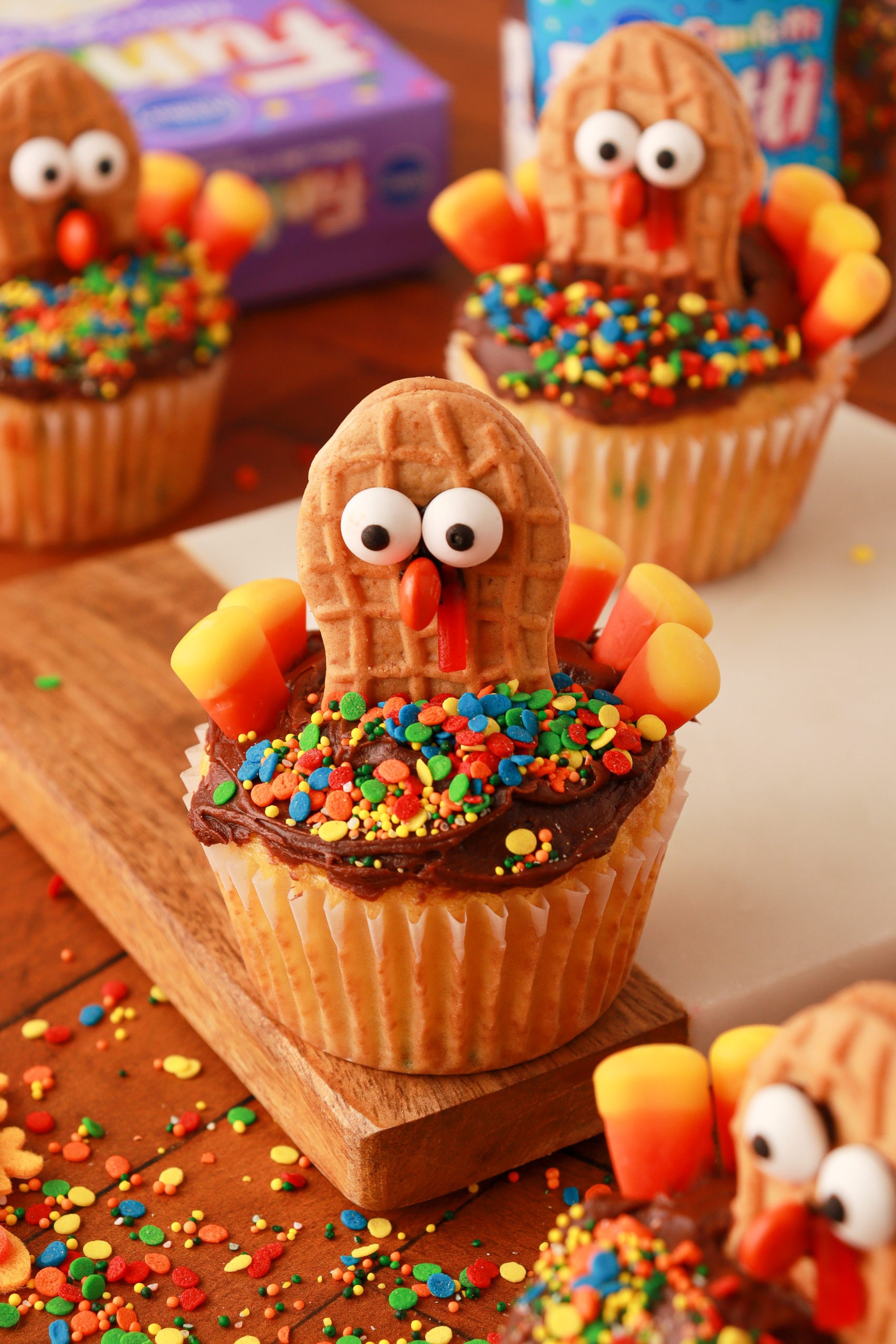 Turkey Cupcake Recipe - Pillsbury Baking