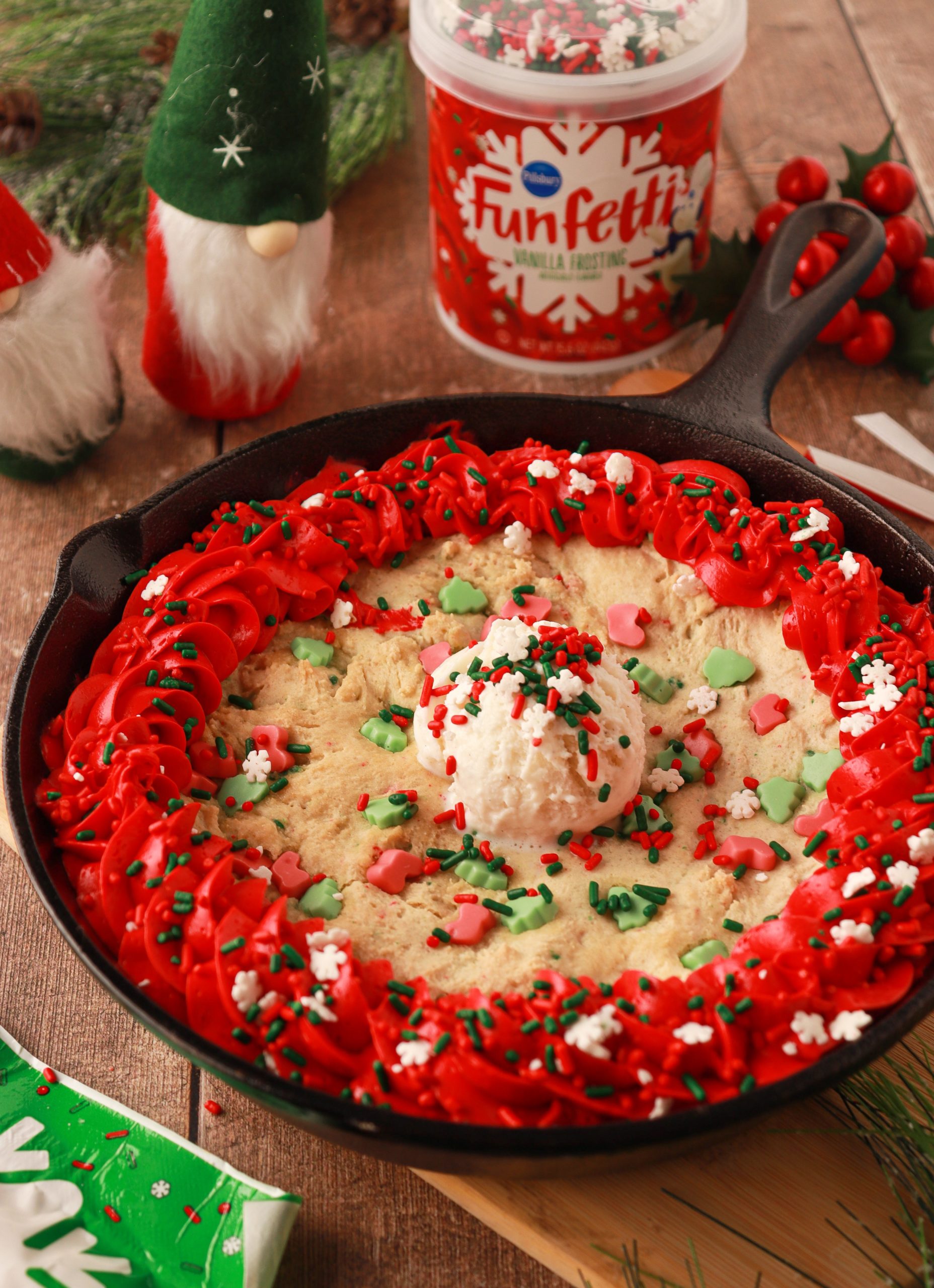 Holiday Cookie Skillet Recipe