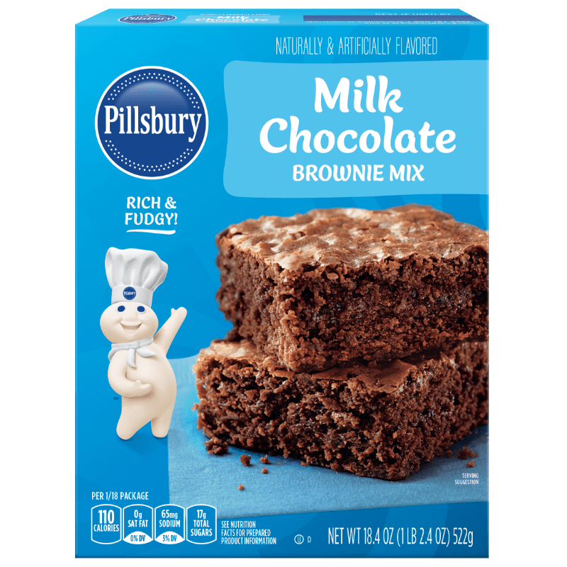 Pillsbury™ Milk Chocolate Flavored Brownie Mix Pillsbury Baking