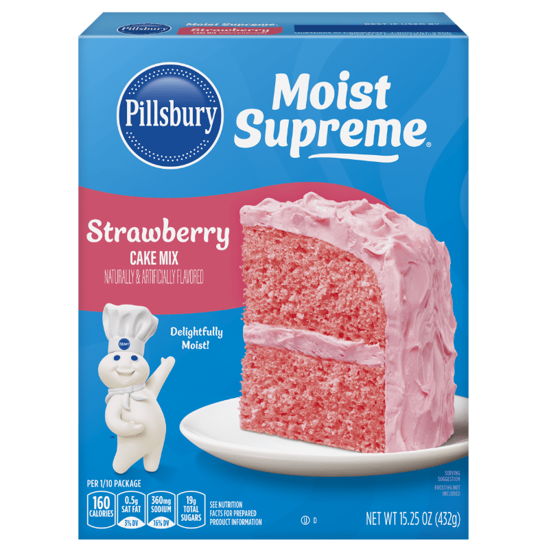 Pillsbury™ Moist Supreme® Strawberry Cake Mix