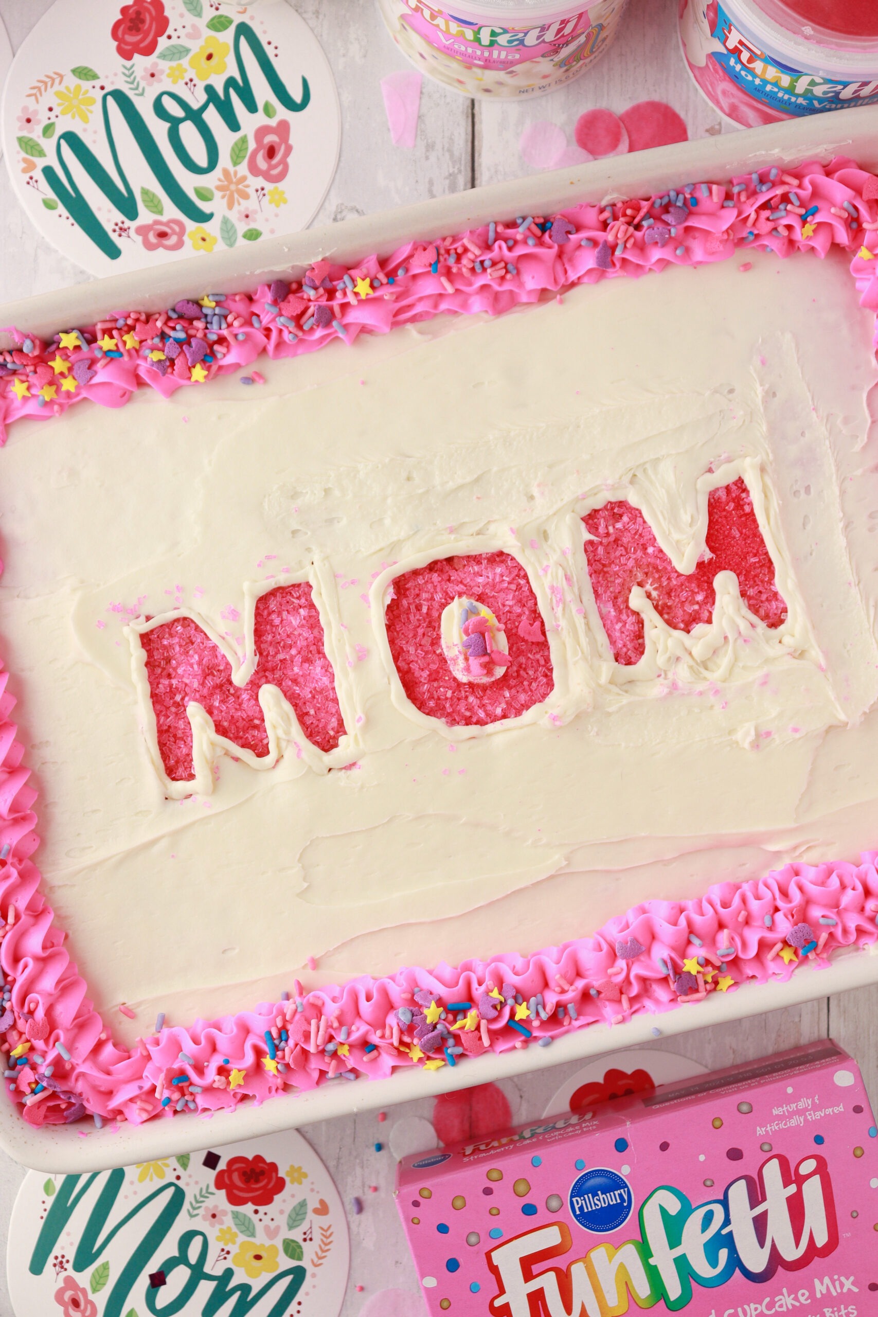 Funfetti® Mother's Day Cake Recipe