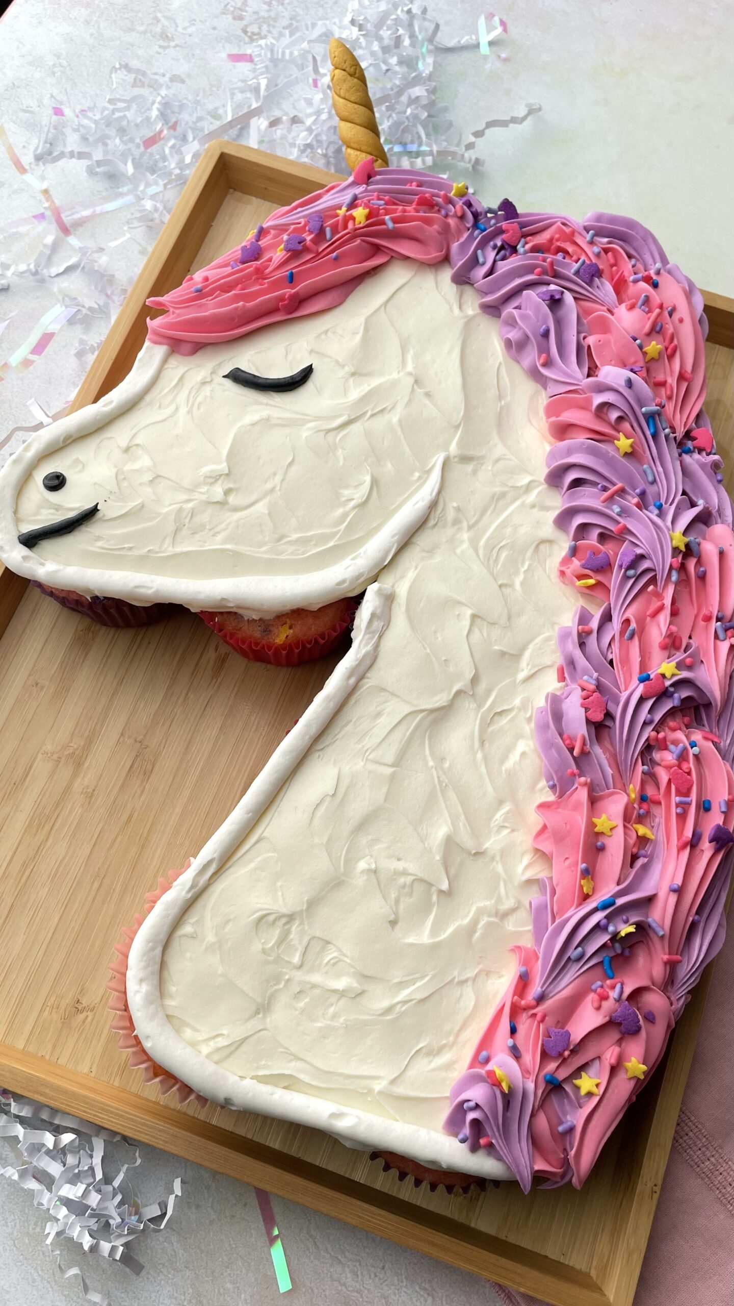 Funfetti® Unicorn Pull-Apart Cupcake Cake