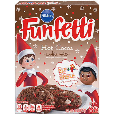 Funfetti® The Elf on the Shelf® Hot Cocoa Cookie Mix​