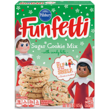 Funfetti® The Elf on the Shelf® Sugar Cookie Mix with Candy Bits​ thumbnail