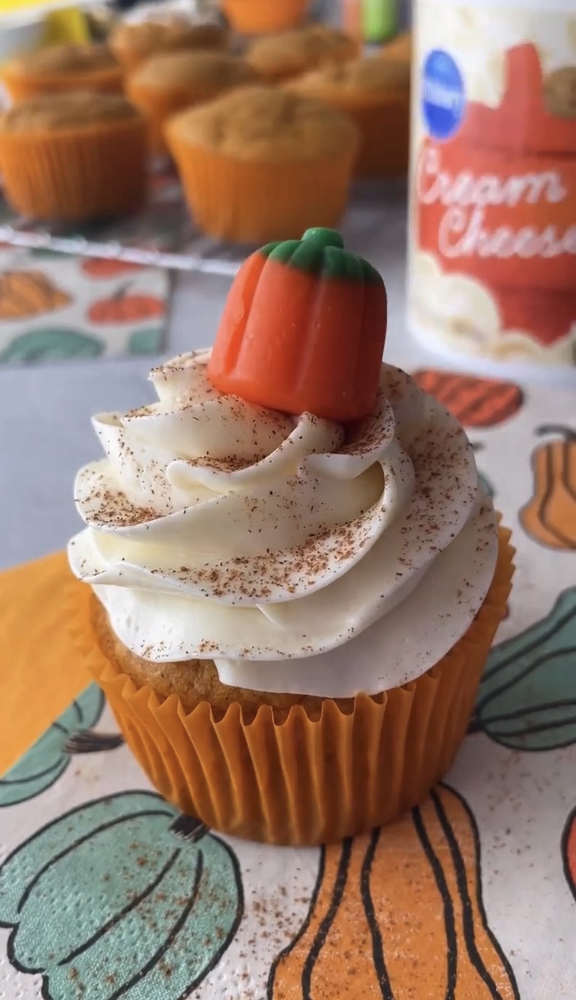 Pumpkin Puree Cupcakes Recipe