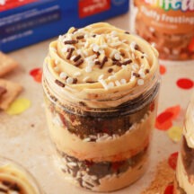Summer S'mores Brownie Jars Recipe