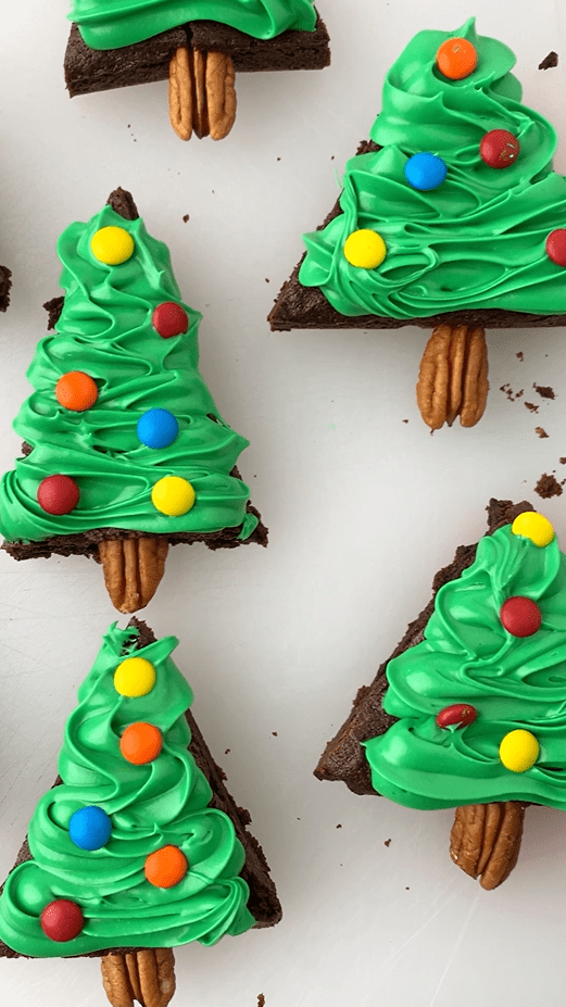 Zero Sugar Christmas Tree Brownies Recipe