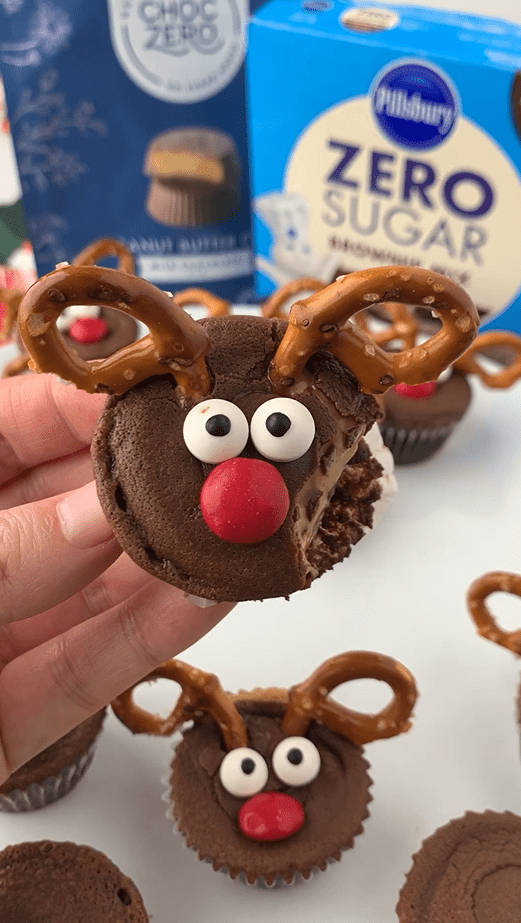 Zero Sugar Rudolph Brownies Recipe