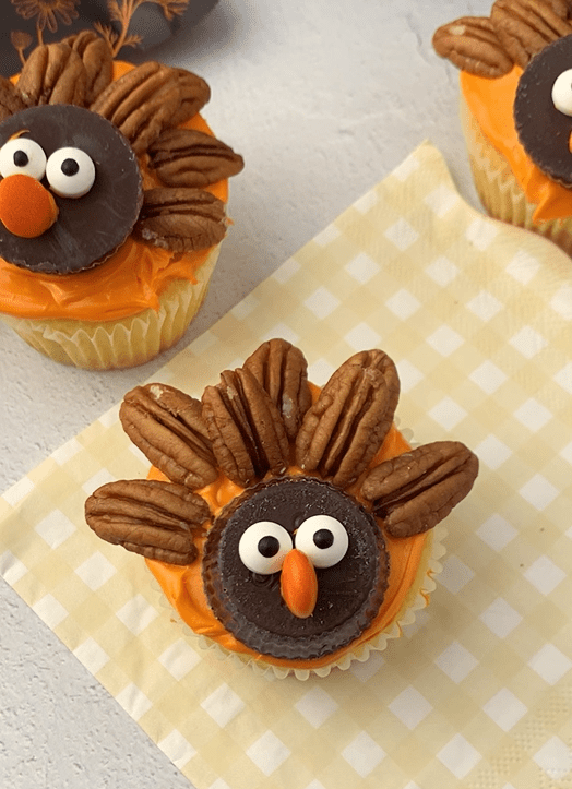 Zero Sugar Turkey Cupcakes Recipe