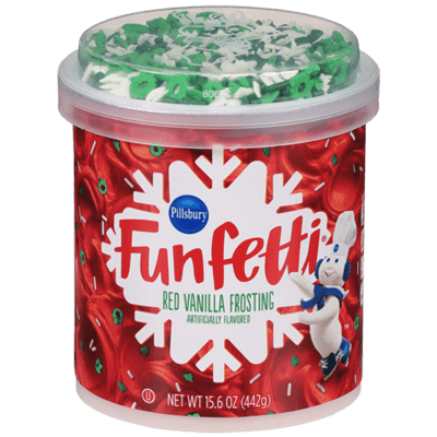 Funfetti® Holiday Red Vanilla Frosting