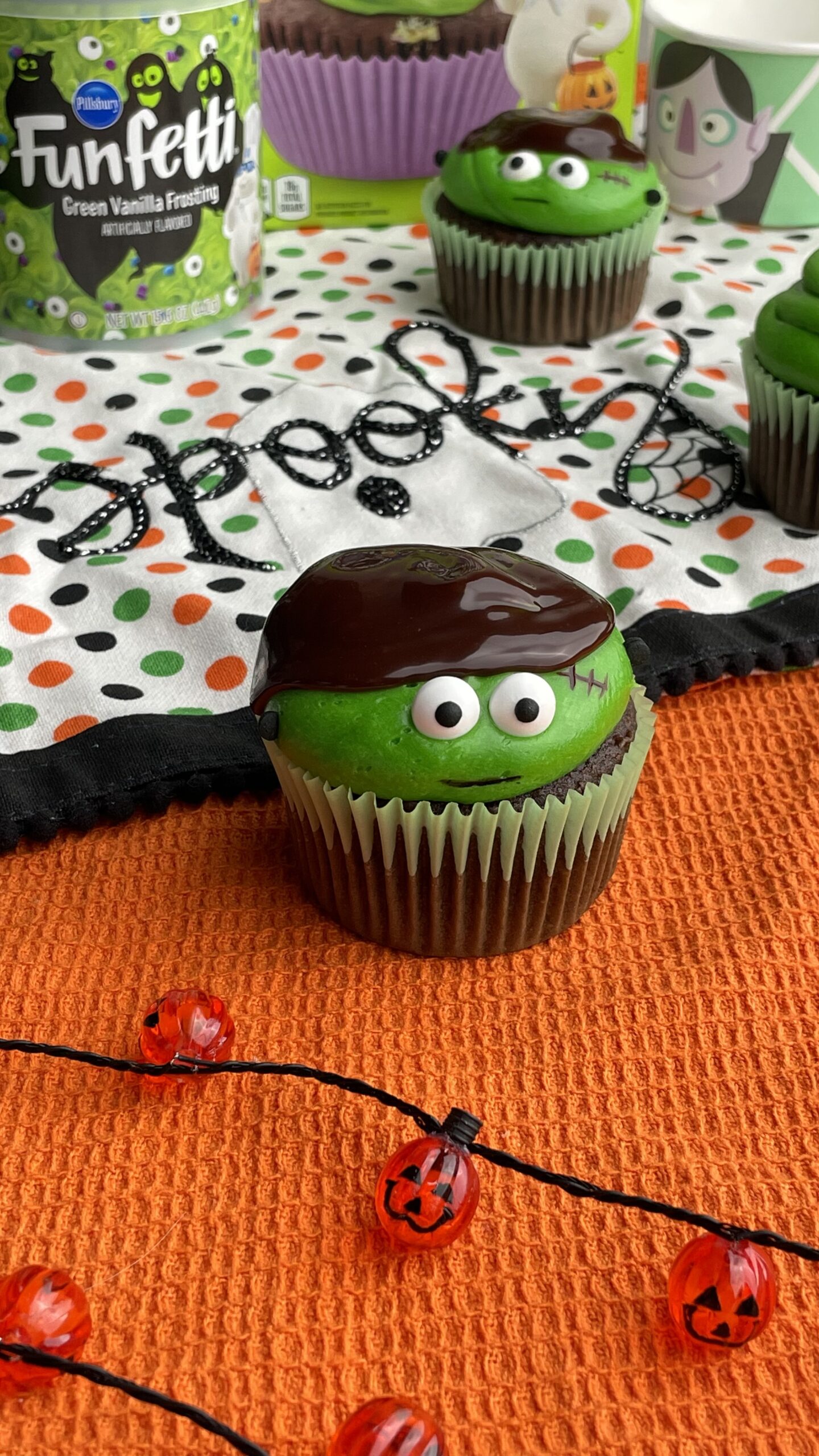 Frankenstein Cupcakes Recipe