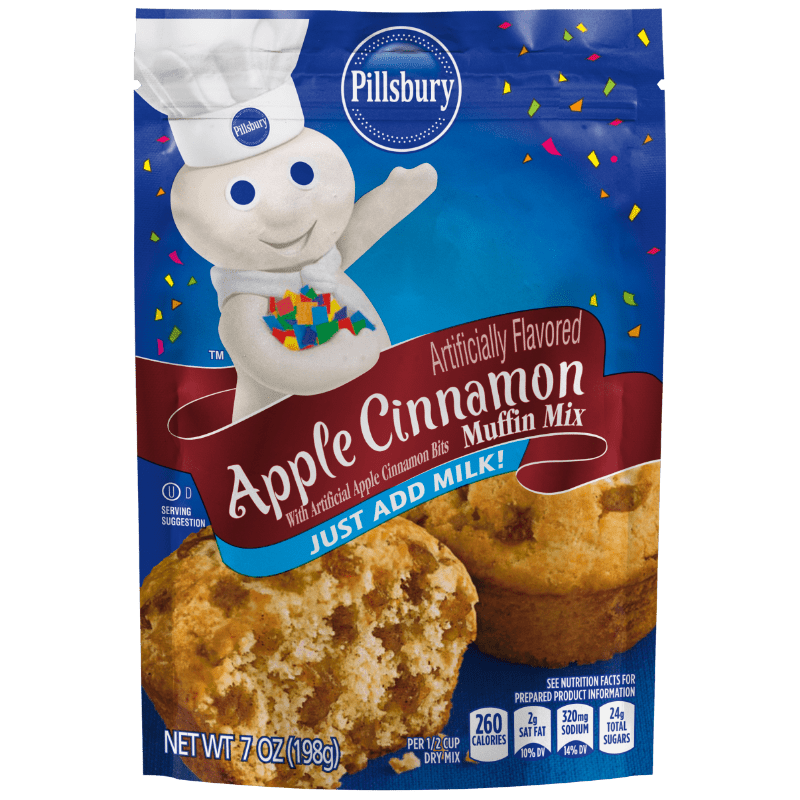Pillsbury™ Apple Cinnamon Flavored Muffin Mix