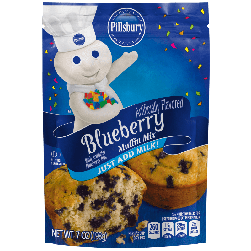 Pillsbury™ Blueberry Flavored Muffin Mix