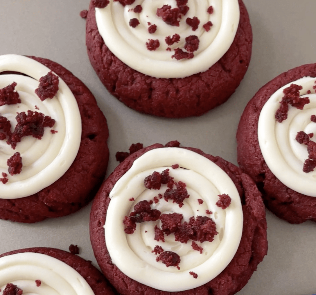 Red Velvet Cake Mix Cookies Recipe