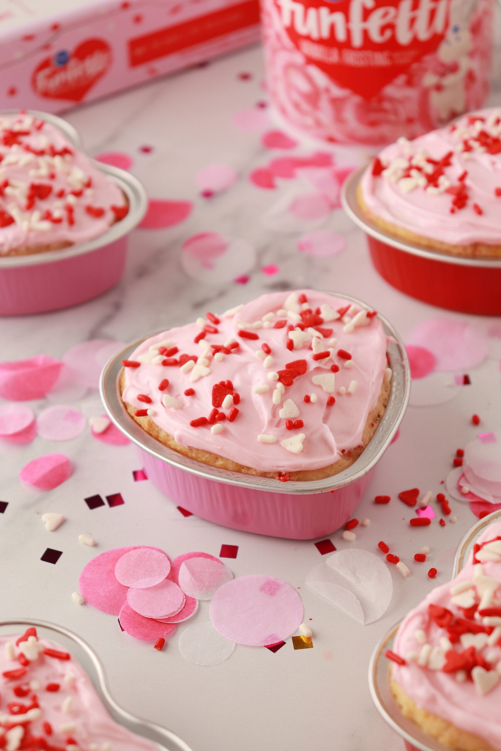 Valentine's Mini Heart Cake Pans Recipe