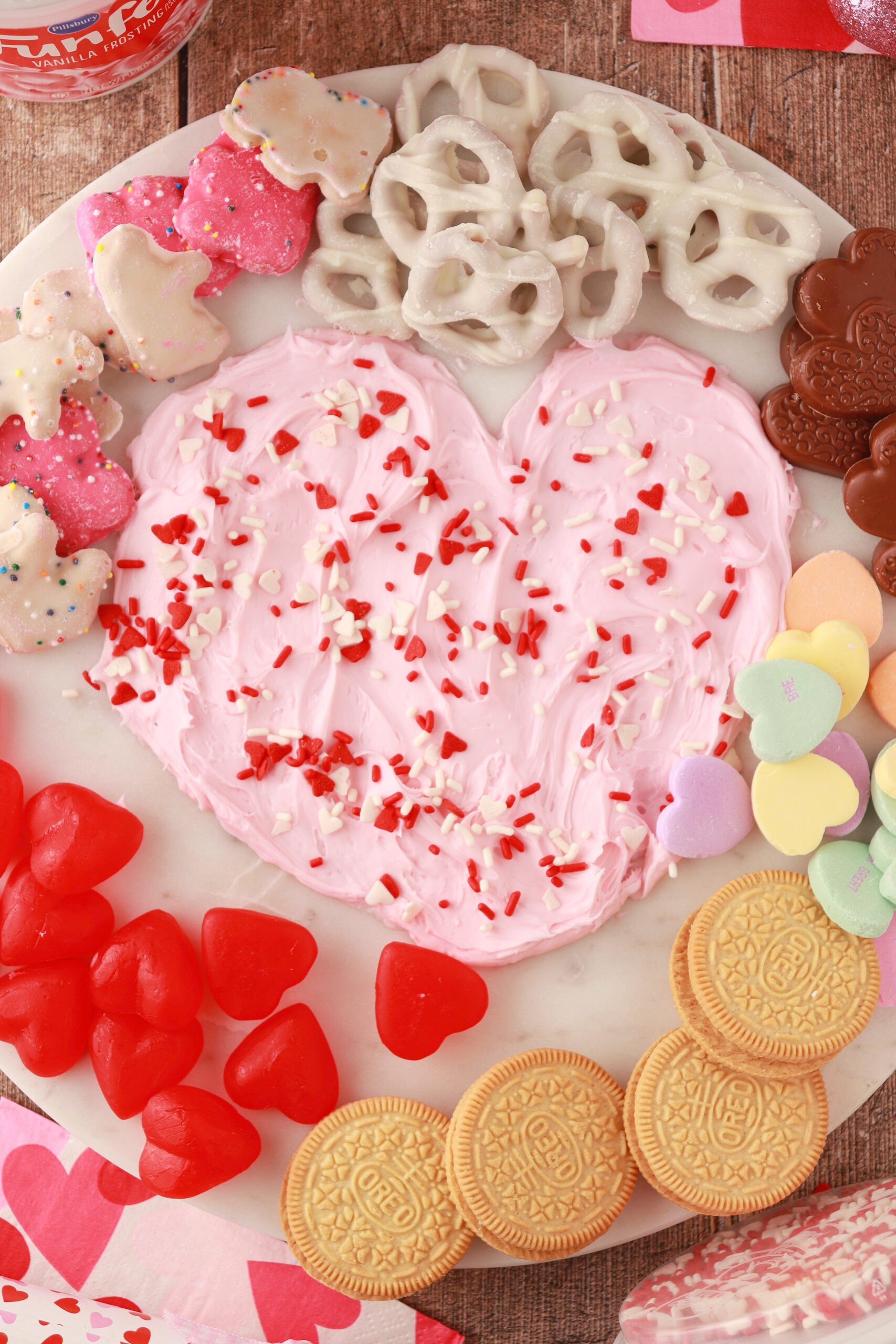 Funfetti® Valentine's Day Frosting Board Recipe