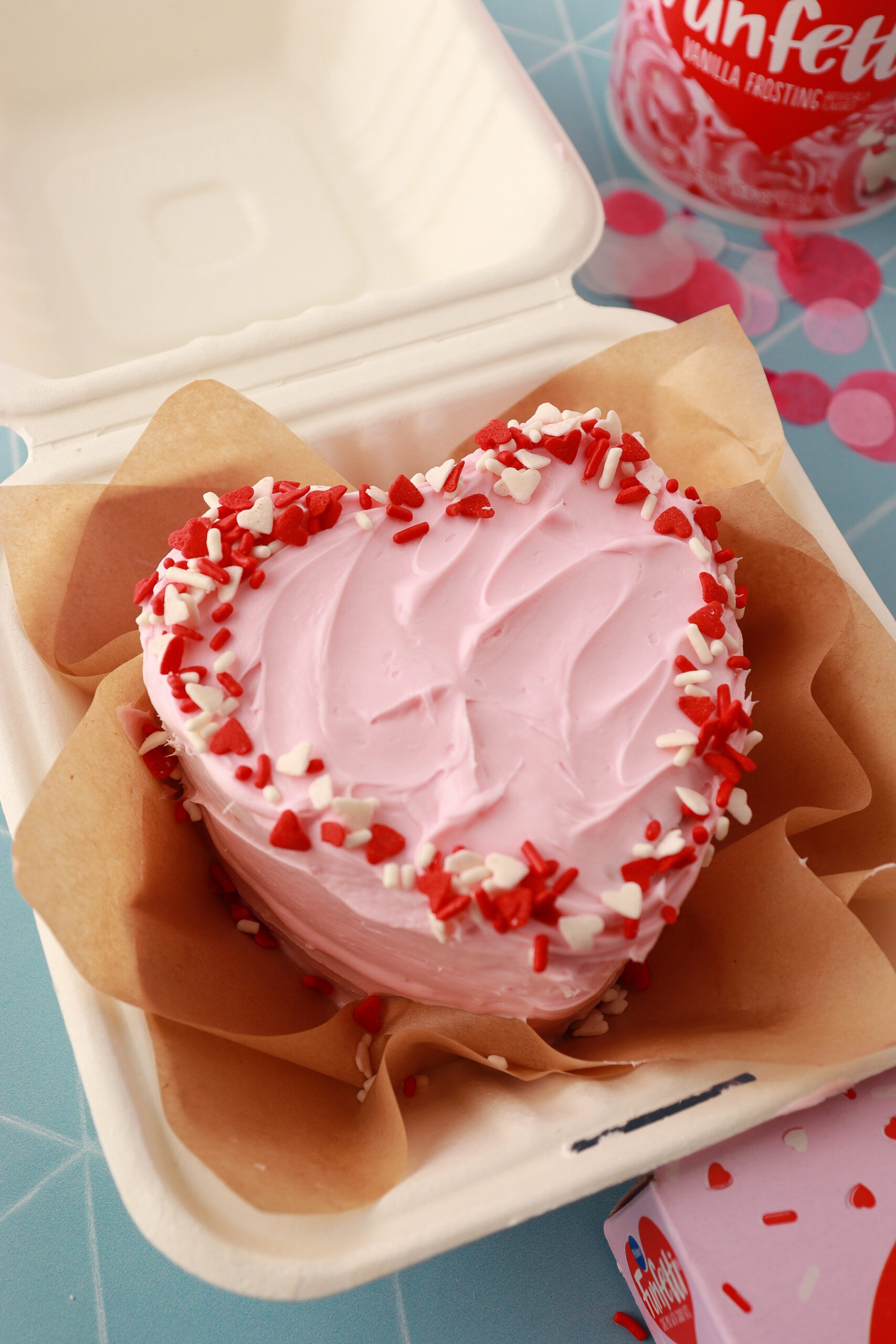 Valentine's Day Lunchbox Cake Recipe