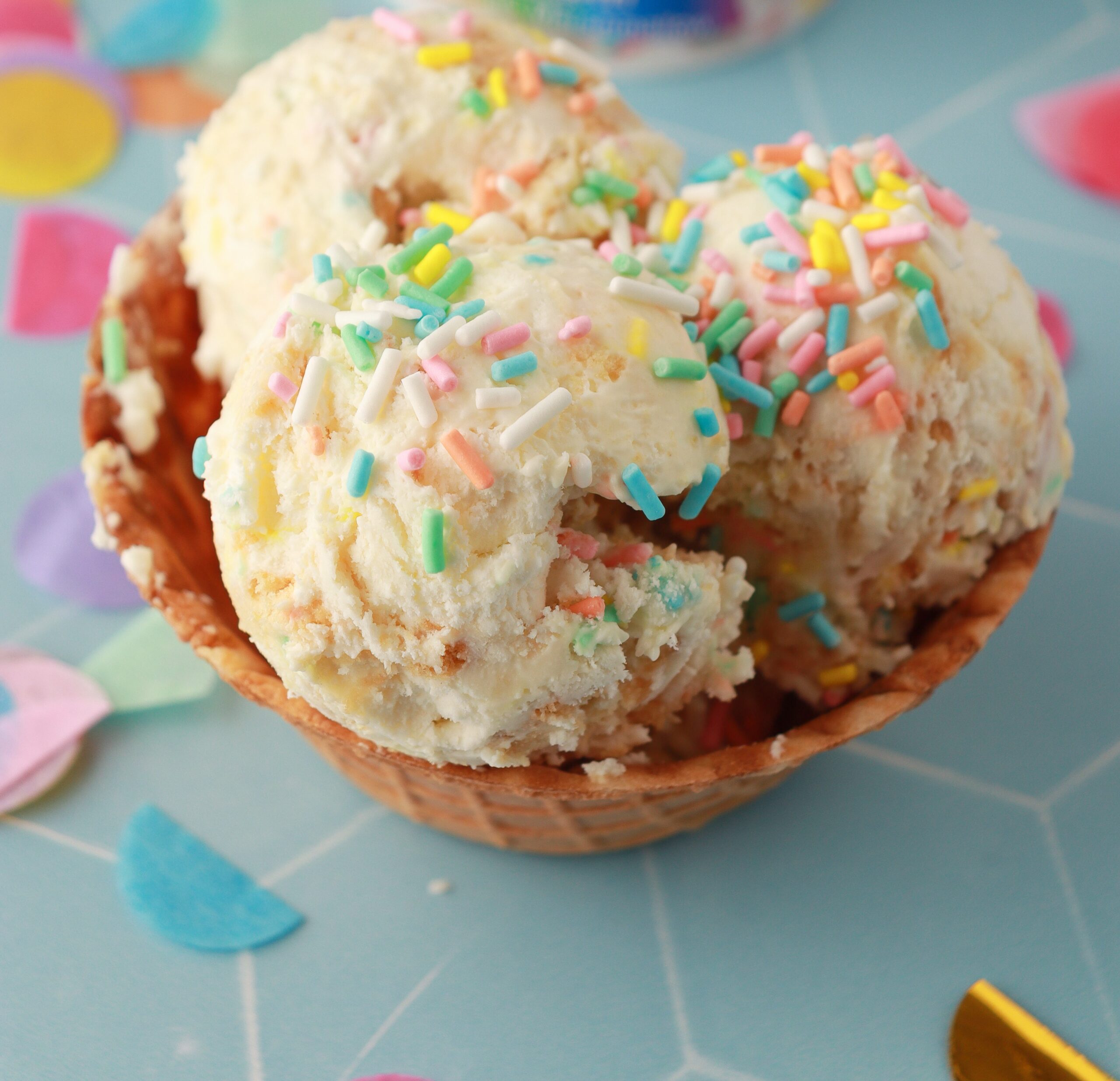 No-Churn Funfetti® Ice Cream Recipe