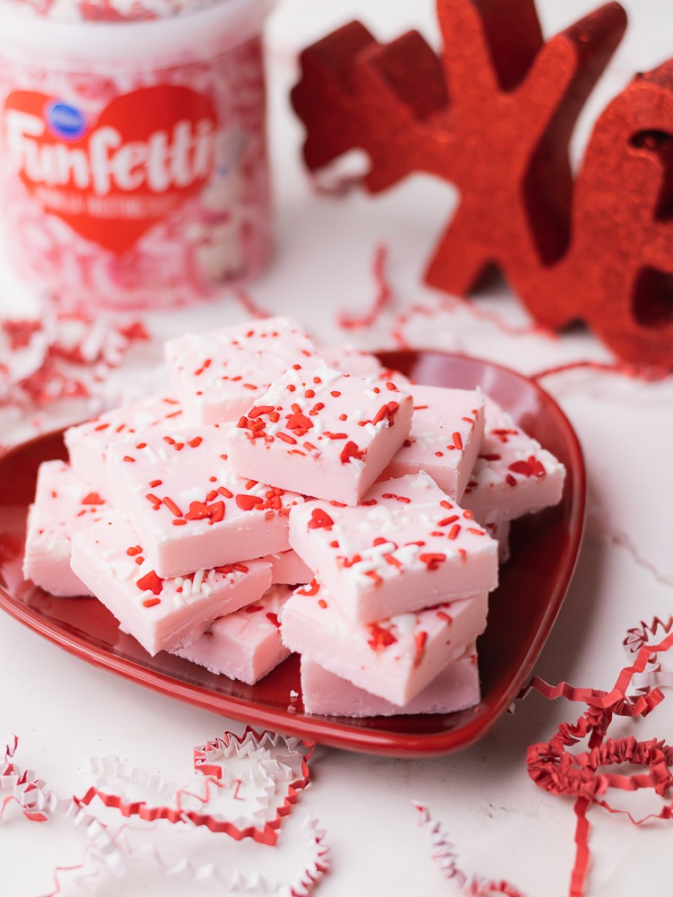 Valentine's Day Frosting Fudge Recipe