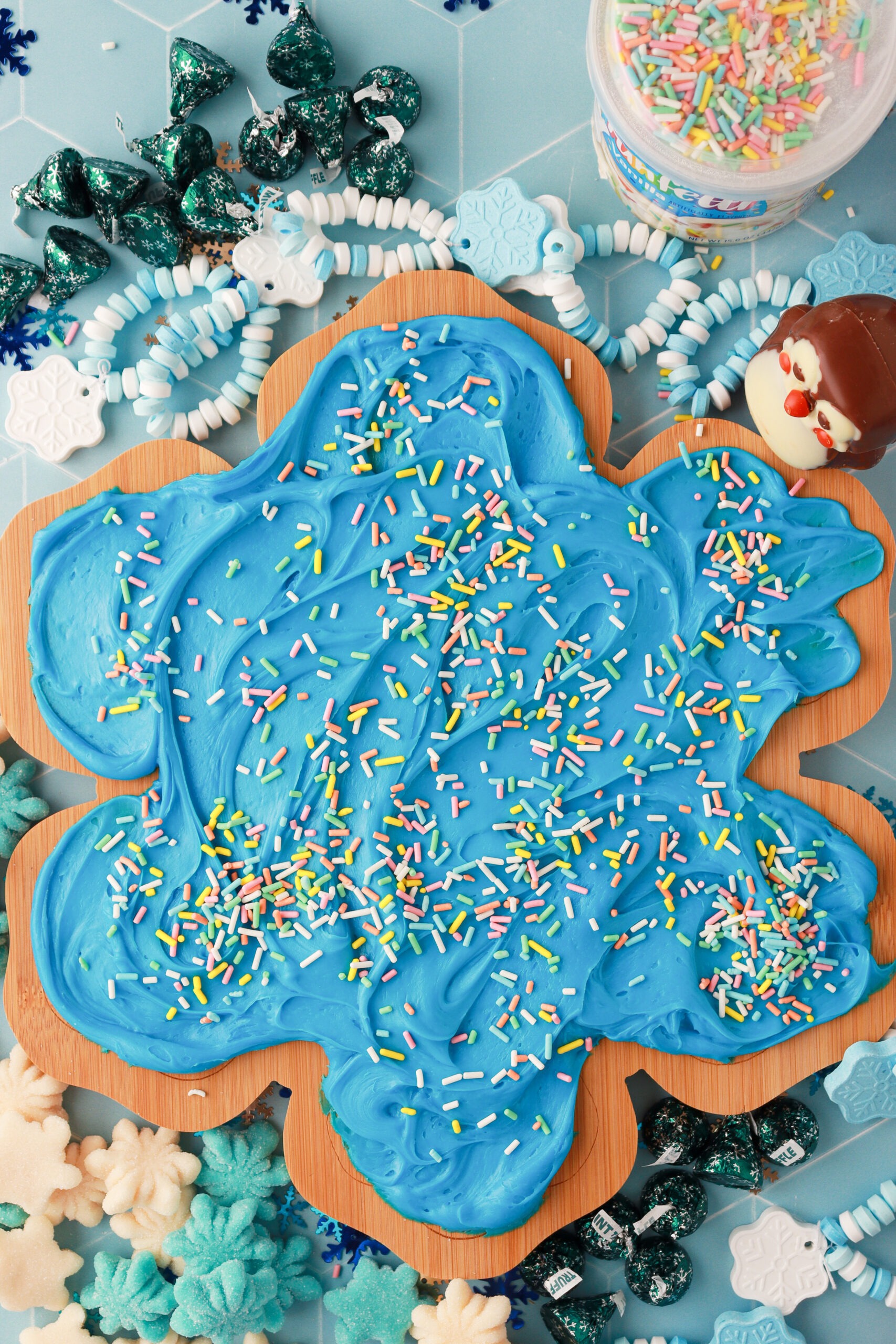 Snowflake Frosting Board Recipe