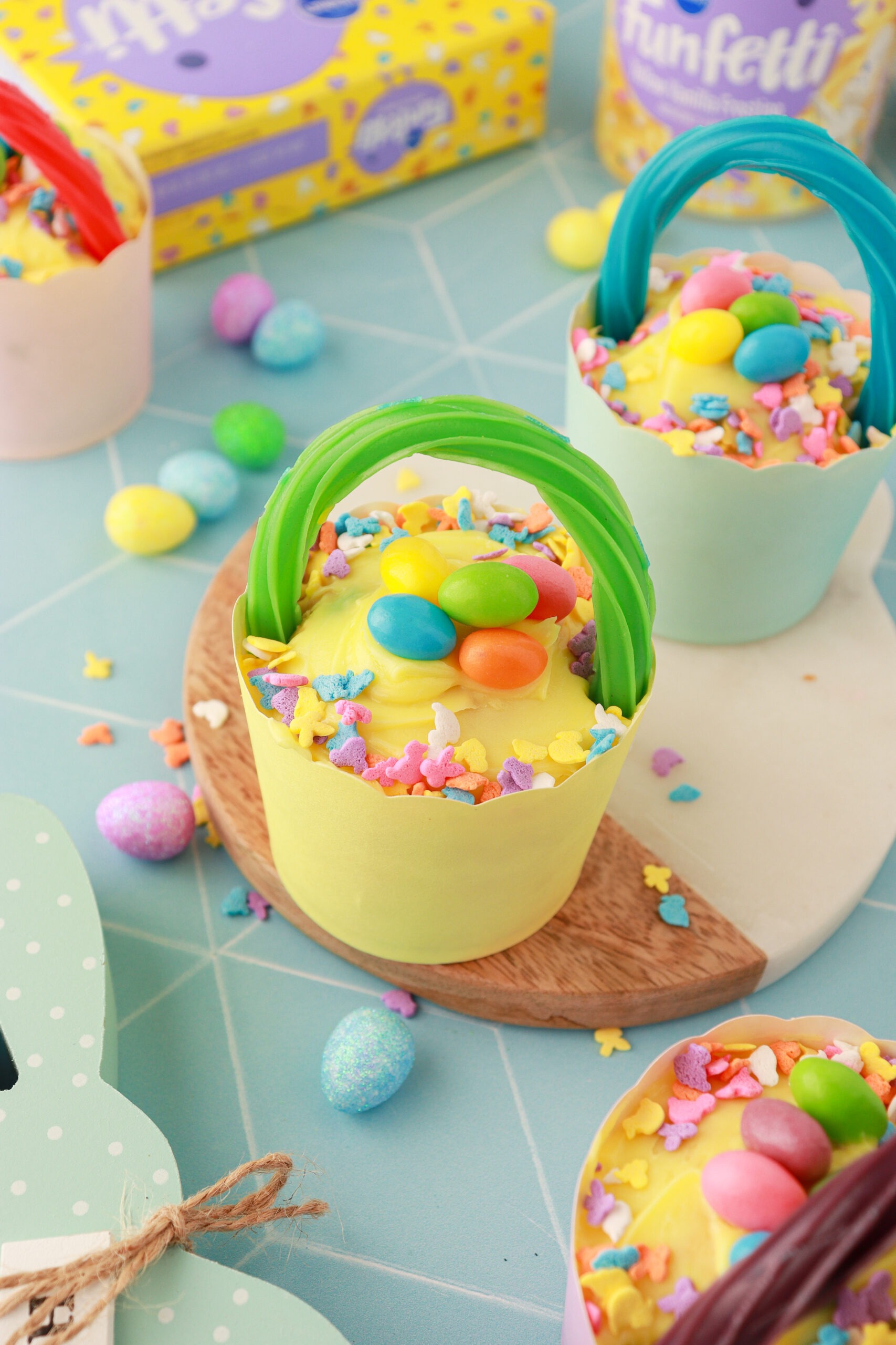 Easter Basket Cupcakes Recipe