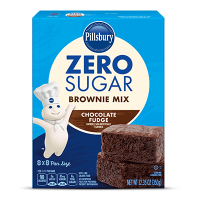 Pillsbury™ Zero Sugar Chocolate Fudge Brownie Mix