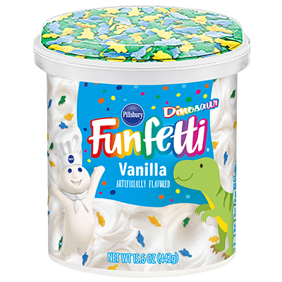 Funfetti® Dinosaur Vanilla Flavored Frosting