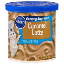 Pillsbury™ Creamy Supreme® Caramel Latte Flavored Frosting thumbnail