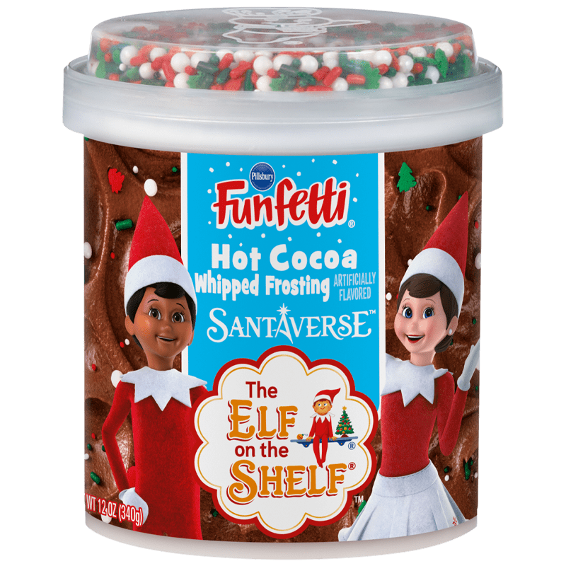 Funfetti® The Elf on the Shelf® Whipped Hot Cocoa Frosting​
