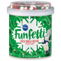 Funfetti® Holiday Green Frosting thumbnail