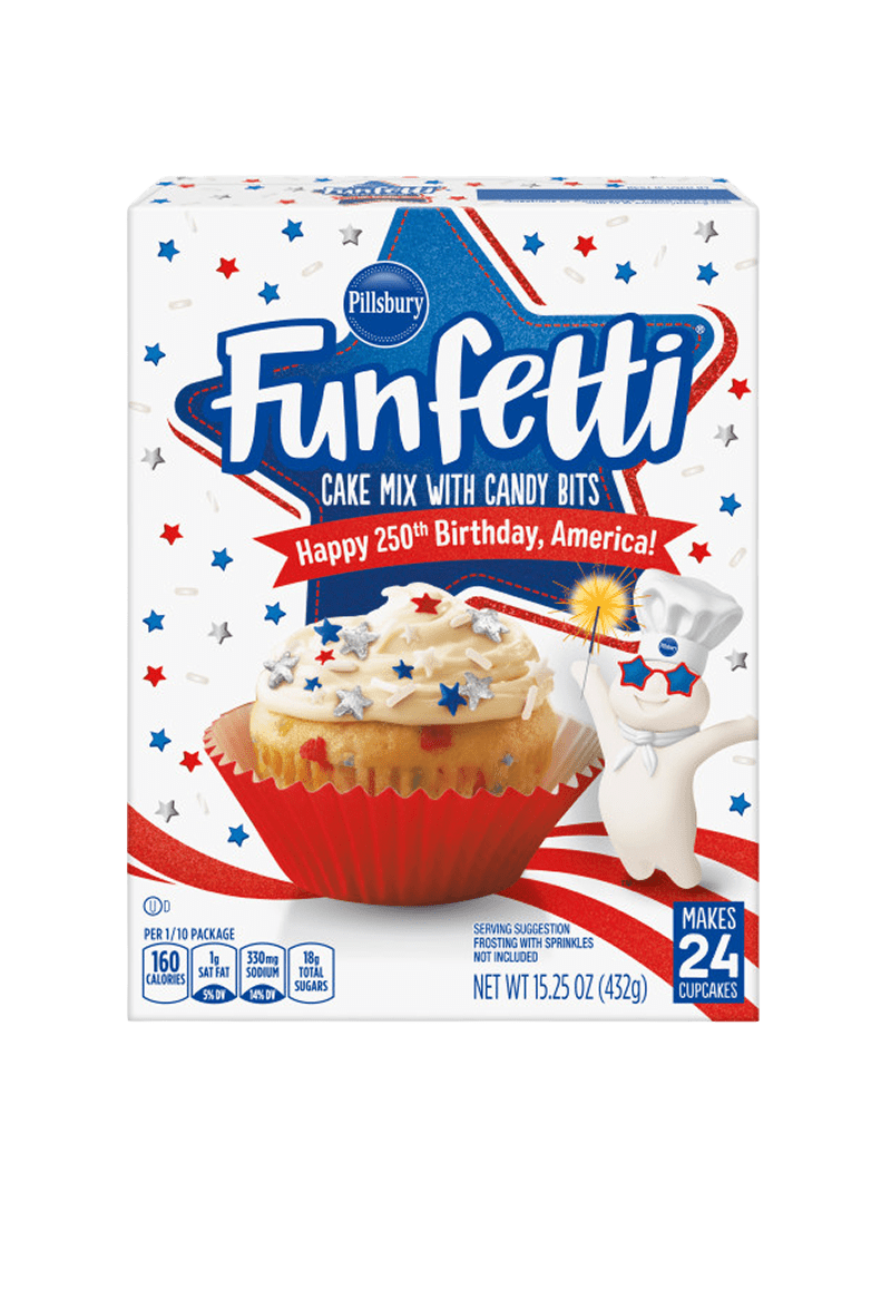 Funfetti® Stars & Stripes Cake Mix