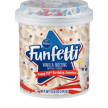 Funfetti® Stars & Stripes Vanilla Frosting thumbnail